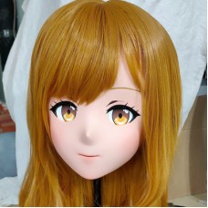 (GLA052)Customize Character'! Female/Girl Resin Full/Half Head With Lock Anime Cosplay Japanese Animego Kigurumi Mask